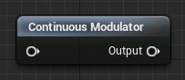 Continuous Modulator Node
