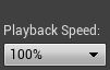 Playback Speed button