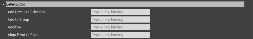 Key Bindings - Unbound